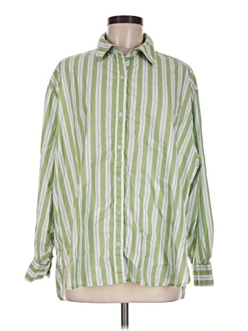 Aerie Long Sleeve Button-Down Shirt (view 1)