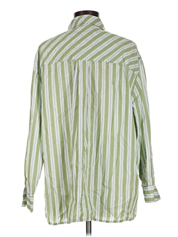 Aerie Long Sleeve Button-Down Shirt (view 2)