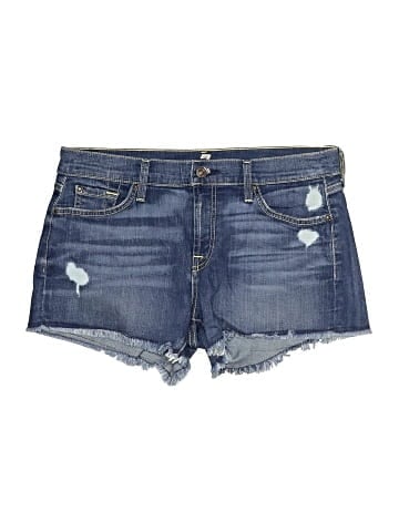 7 For All Mankind Denim Shorts (view 1)