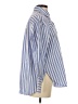 Gap Stripes Blue Long Sleeve Button-Down Shirt Size XXS - photo 4