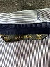 Zara Basic Print Blue Long Sleeve Blouse Size S - photo 4