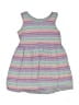 Basic Editions 100% Cotton Stripes Gray Dress Size 6 - photo 1