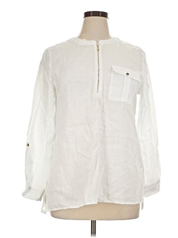 Jones New York Long Sleeve Blouse (view 1)
