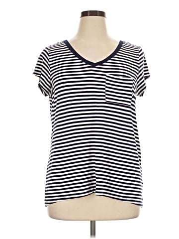 Cable & Gauge Short Sleeve Top (view 1)