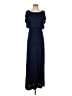 Alya 100% Polyester Blue Casual Dress Size S - photo 1