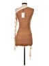 Missguided 100% Polyester Tan Cocktail Dress Size 2 - photo 2