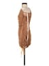 Missguided 100% Polyester Tan Cocktail Dress Size 2 - photo 5