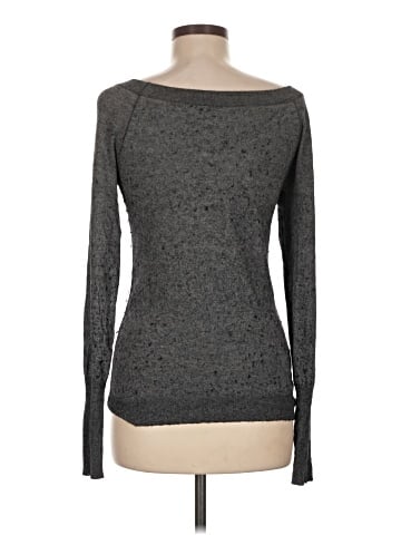 BCBGMAXAZRIA Silk Pullover Sweater (view 2)