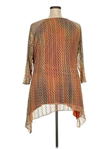 Indigo Soul 3/4 Sleeve Top (view 2)
