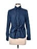 Venus Blue Long Sleeve Blouse Size 6 - photo 1