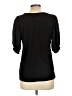 89th & Madison Black 3/4 Sleeve Top Size L - photo 2