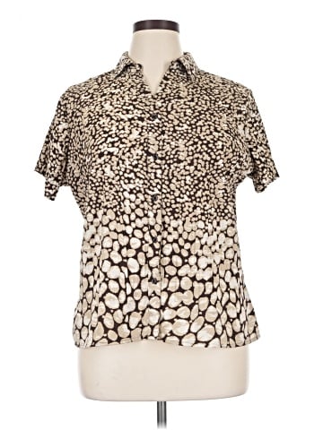 East5th Short Sleeve Blouse (view 1)