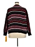 Ruby Rd. 100% Polyester Stripes Black Pullover Sweater Size 2X - photo 2
