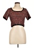 Pol Red Short Sleeve Top Size L - photo 1