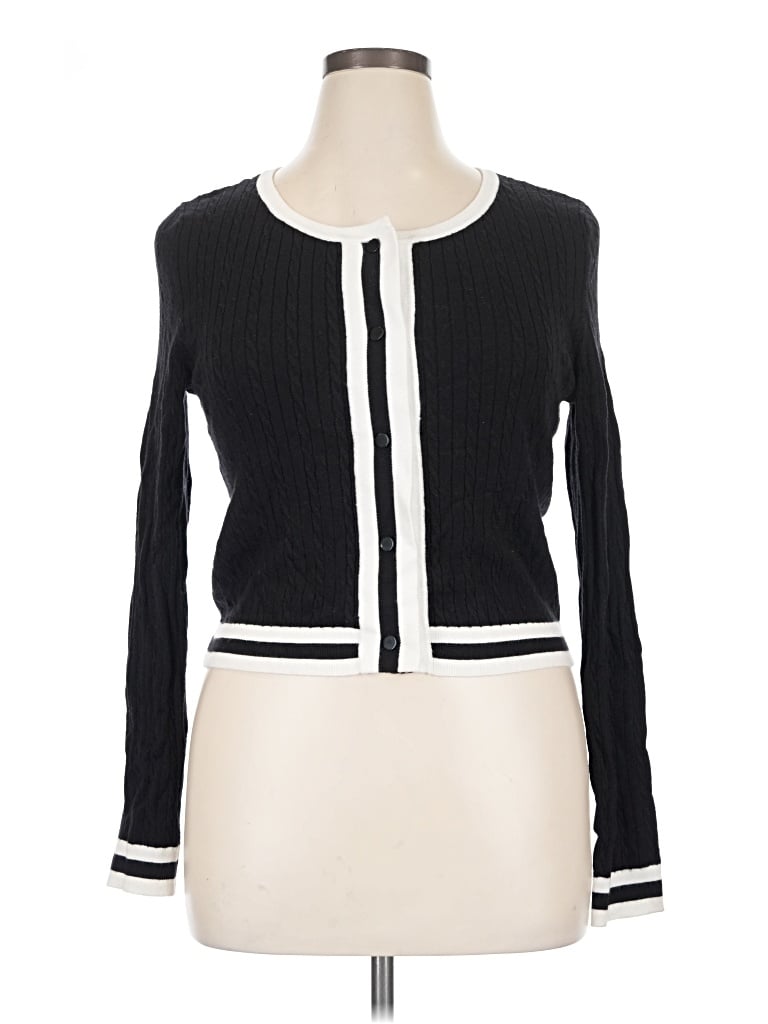 Pre-owned Freshman 1996 Cardigan Sweater In Black