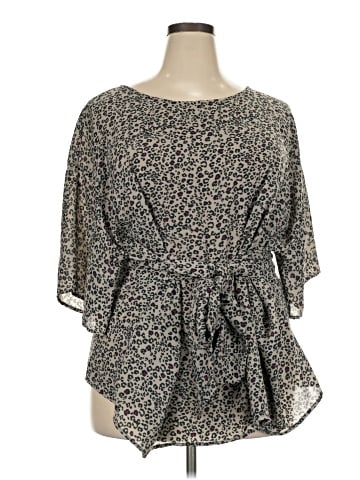 Molly & Isadora 3/4 Sleeve Blouse (view 1)