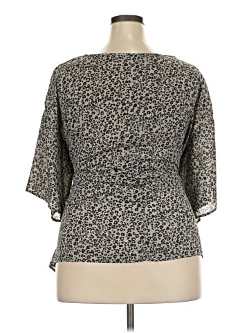 Molly & Isadora 3/4 Sleeve Blouse (view 2)