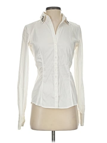 New York & Company Long Sleeve Blouse (view 1)