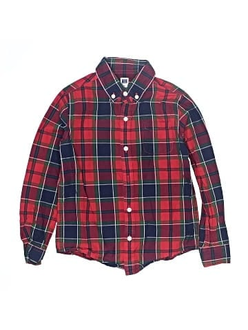 Janie and Jack Long Sleeve Button-Down Shirt (view 1)