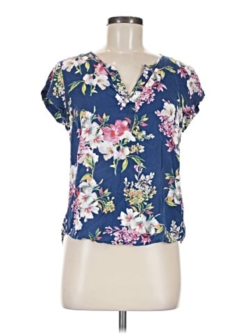 Rose & Thyme Short Sleeve Blouse (view 1)
