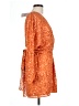 ASOS 100% Polyester Orange Cocktail Dress Size 10 - photo 4