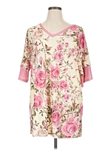 Lily by Firmiana 3/4 Sleeve T-Shirt (view 1)