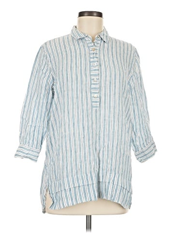 J.Jill 3/4 Sleeve Button-Down Shirt (view 1)