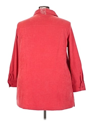Roaman's 3/4 Sleeve Blouse (view 2)