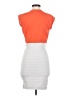 Express 100% Polyester Color Block Orange Cocktail Dress Size XS - photo 2