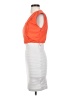 Express 100% Polyester Color Block Orange Cocktail Dress Size XS - photo 5