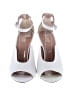 Lewit 100% Leather White Heels Size EU (IT) 38 / US 8 - photo 2