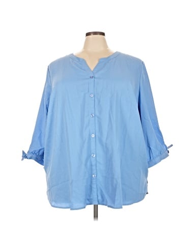 Catherines 3/4 Sleeve Blouse (view 1)