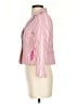 BCBGMAXAZRIA 100% Cotton Stripes Pink Blazer Size XS - photo 5