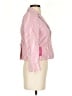 BCBGMAXAZRIA 100% Cotton Stripes Pink Blazer Size XS - photo 4
