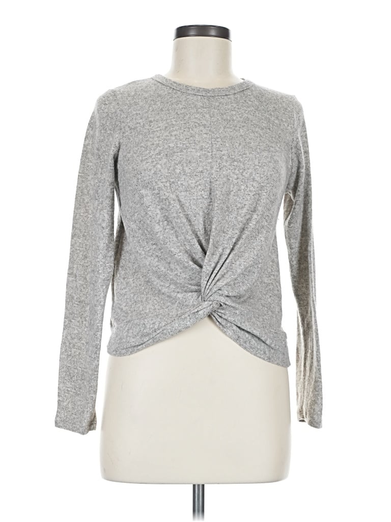 Pre-owned Caution To The Wind Pullover Sweater In Silver
