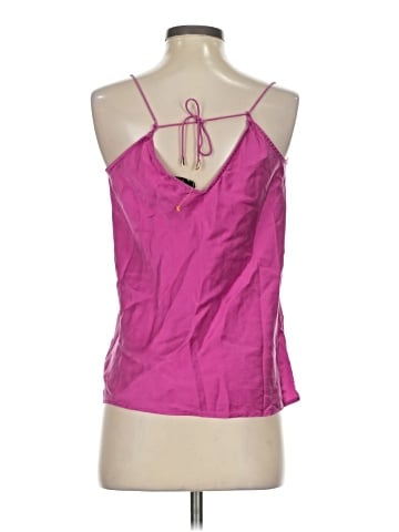 Paige Sleeveless Silk Top (view 2)