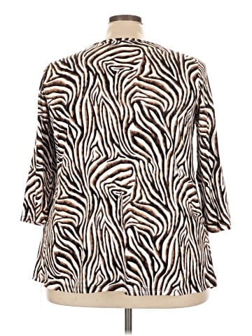 Jessica London 3/4 Sleeve Blouse (view 2)