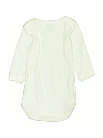 Petit Bateau Long Sleeve Onesie (view 2)