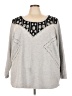 Roaman's Gray Pullover Sweater Size 30 (3X) - photo 1