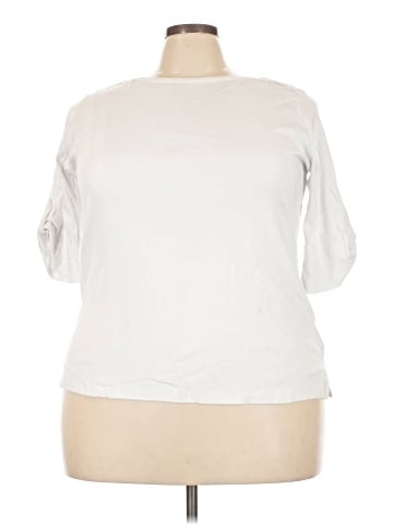 Jones New York 3/4 Sleeve T-Shirt (view 1)