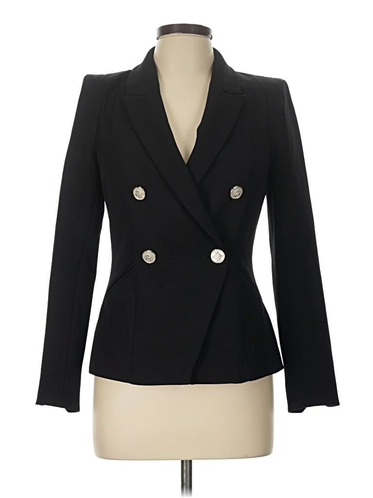 Pre-owned River Island Blazer Jacket In Black
