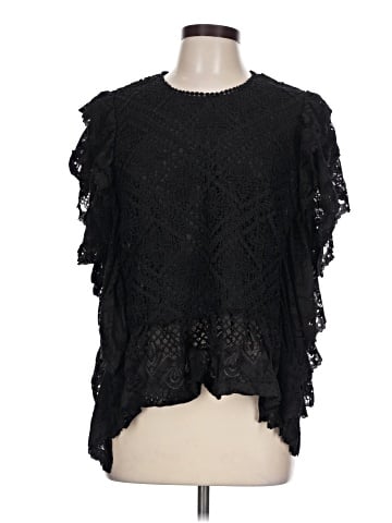 Ultra Pink Short Sleeve Blouse (view 1)
