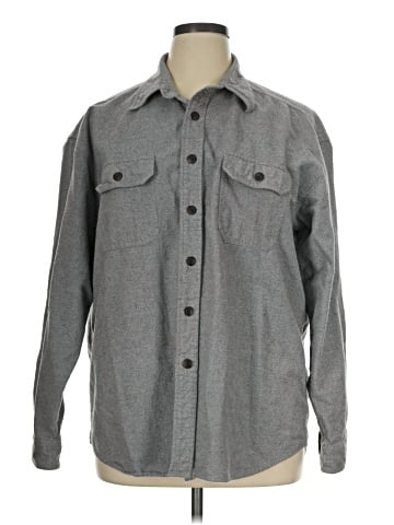 Weatherproof Long Sleeve Button-Down Shirt (view 1)
