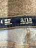 a.n.a. A New Approach Hearts Blue Jeans Size 4 - photo 7