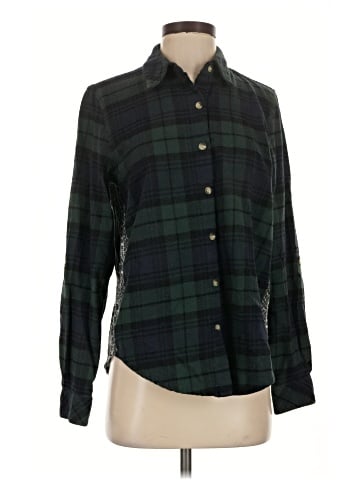 Tolani Long Sleeve Button-Down Shirt (view 1)