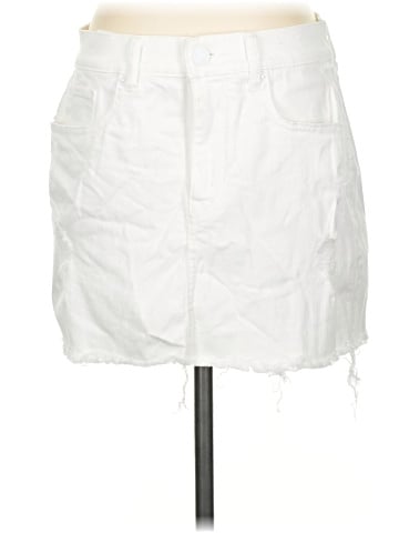 Express Denim Skirt (view 1)