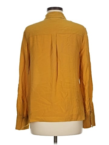 Hobbs London Long Sleeve Silk Top (view 2)