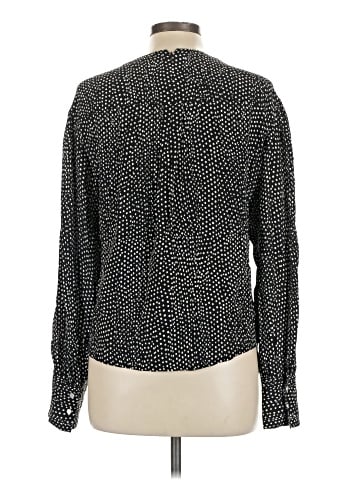 Isabel Marant Long Sleeve Silk Top (view 2)