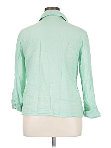 J.Crew 3/4 Sleeve Button-Down Shirt (view 2)