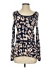 Moth Animal Print Blue Pullover Sweater Size S - photo 1
